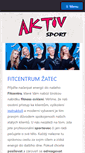 Mobile Screenshot of aktivsport.cz