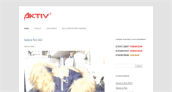 Desktop Screenshot of aktivsport.ro